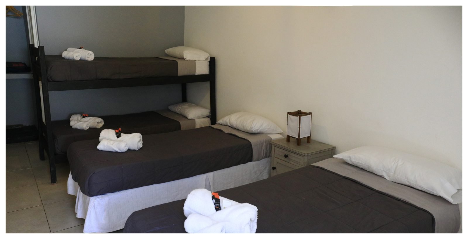 Habitación familiar del Hotel Los Ángeles